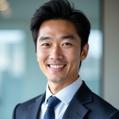 Kichi Tabi Travelのロジスティクス&サポートマネージャーである山本涼太の、整理整頓された信頼できるポートレート
